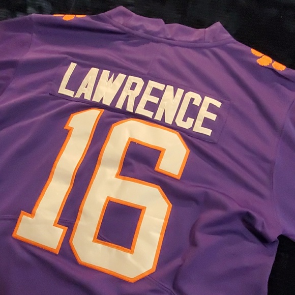 purple trevor lawrence jersey